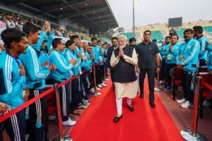 PM Modi meets victorious Indian para-athletes, says their medals are "fruition of 140 crore dreams"