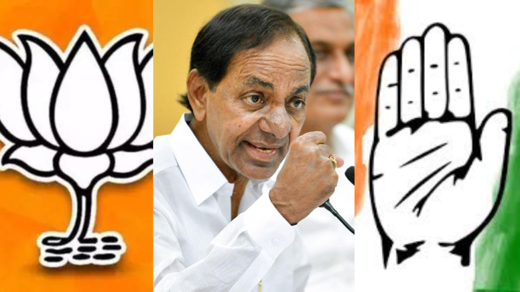 Telangana Elections 2023: High-Stakes Battle as BJP and Congress Challenge KCR's Dominance