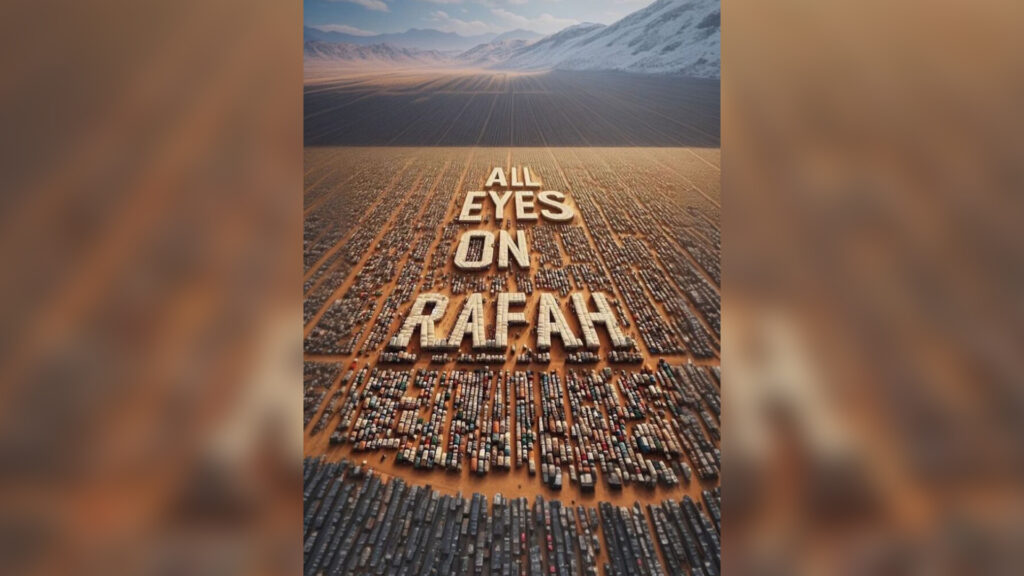 All Eyes on Rafah"