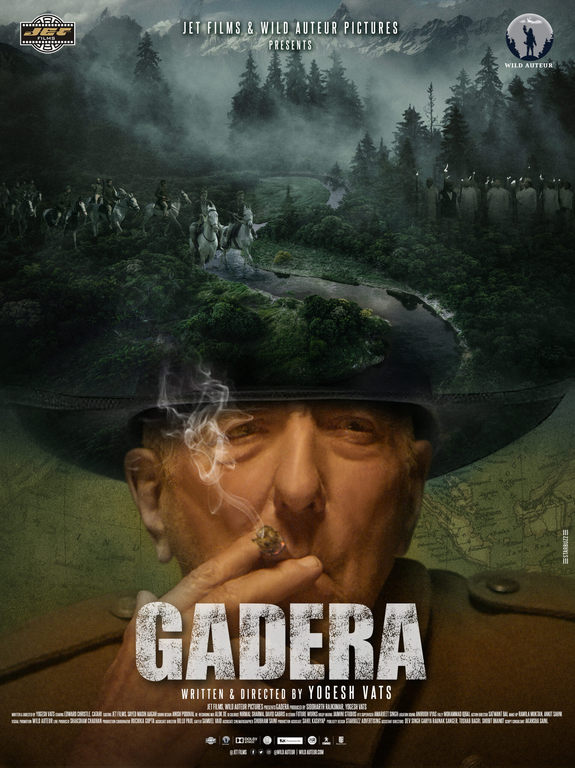 Gadera Poster Unveiled: A Himalayan Cinematic Spectacle Set in Colonial India